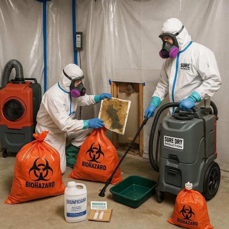 Contaminated Water Handling Protocols process in Jackson, NC