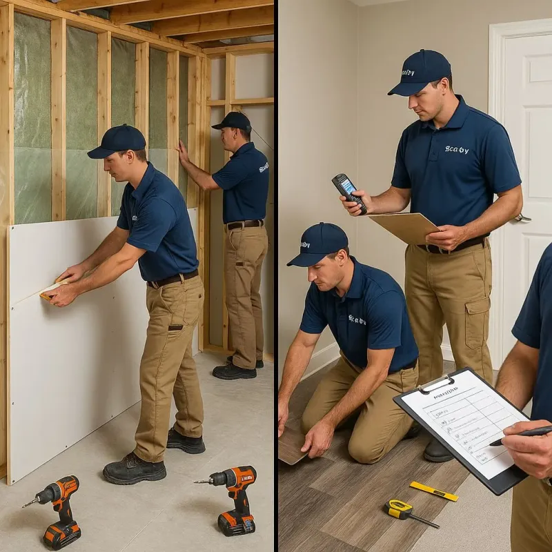 Repairs and Reconstruction process in Jackson, NC