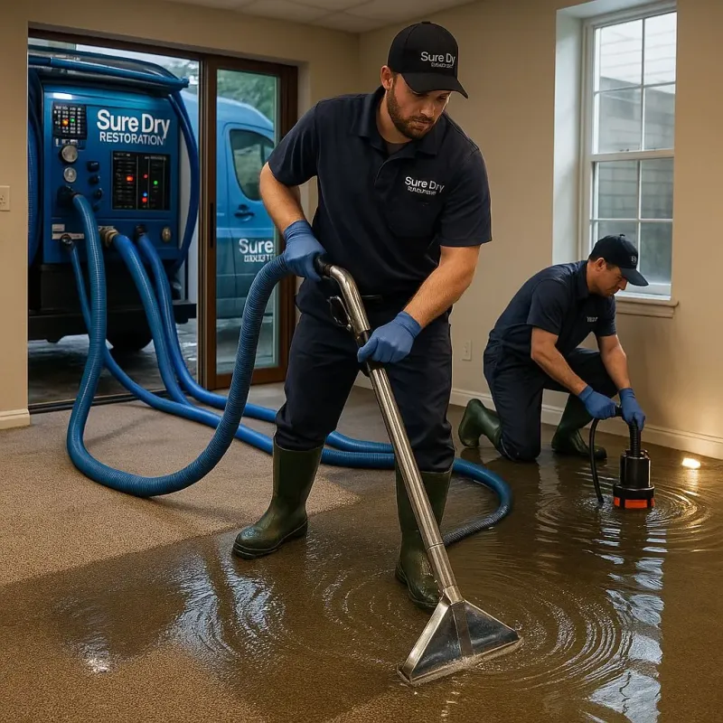 Water Extraction and Removal process in Jackson, NC